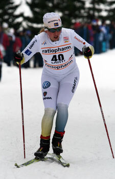 MIA ERIKSSON fick chansen i Lahtis världscupslopp förra vintern. Foto: KJELL-ERIK KRISTIANSEN