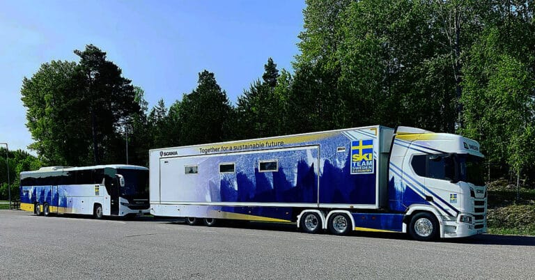 Landslagets vallatrailer säljs till Italien