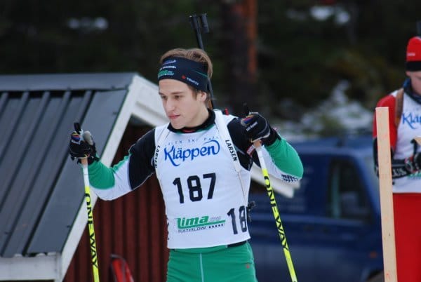 Simon dubblerade i SM, presterade i både längd och skidskytte