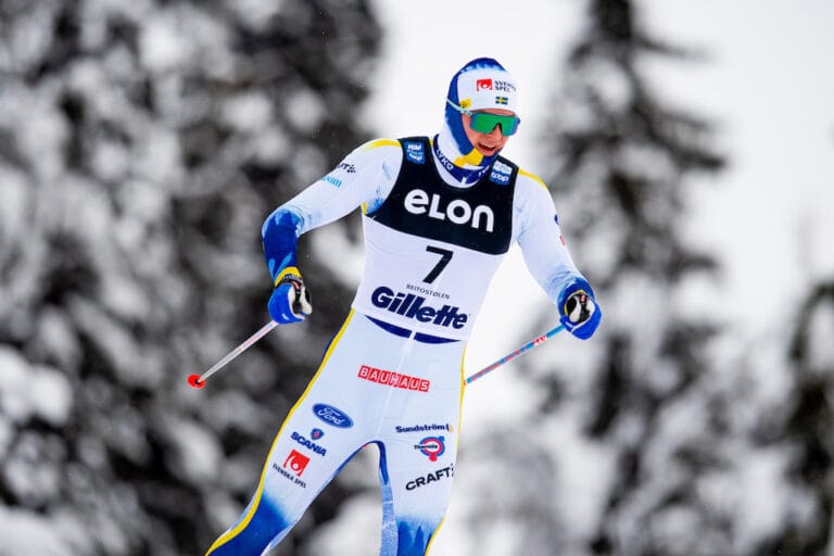 Starkt kval av Edvin Anger – Lucas Chanavat snabbast