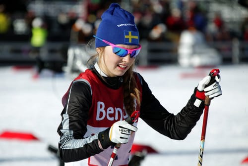 Ungdomarna klara i Fjälltoppsloppet