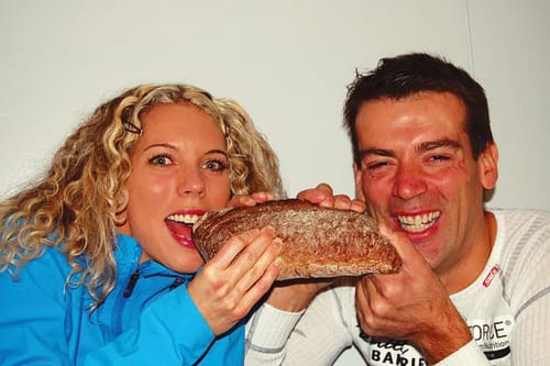 Sandra Hansson teamkompis med Jörgen Brink i Norge