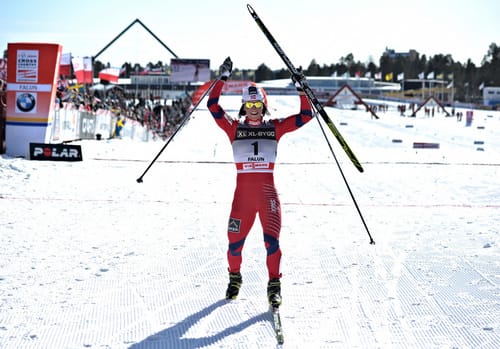Björgen och Northug tog VM-guld, Kalla tvåa och Svanebo trea.