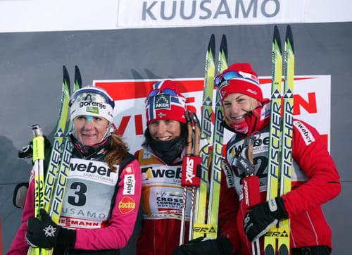 Fischer helt överlägsna i märkeskampen i världscupen