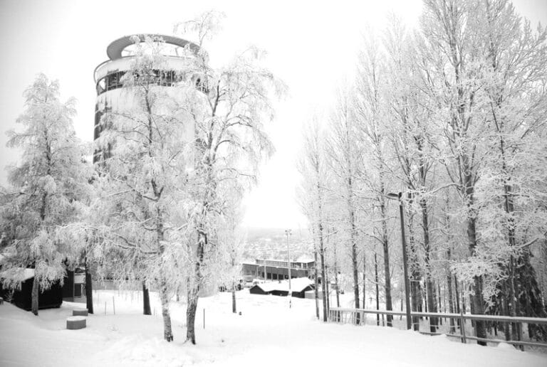 Över sex mil spår i Östersund