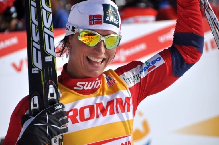 Marit Björgen drottning av Mördarbacken. Charlotte Kalla tvåa