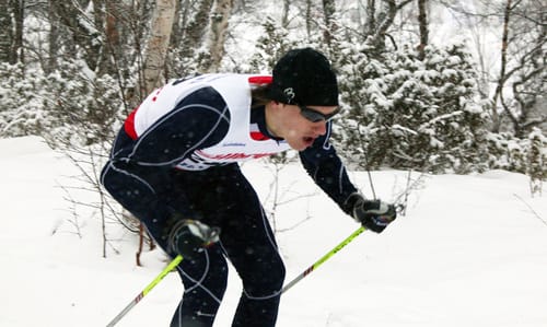 Adam och Johan till Ski Club New Sweden