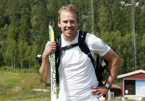 Emil gillar sommarträningen