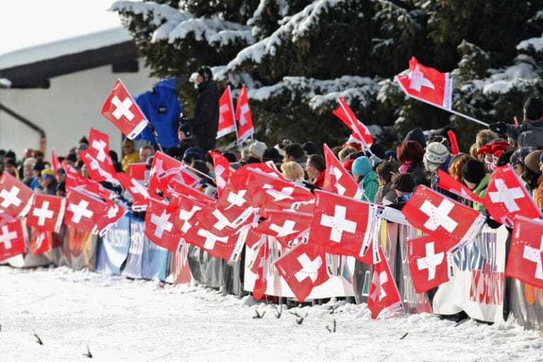 Förkortade tävlingar i Davos på grund av snöbrist