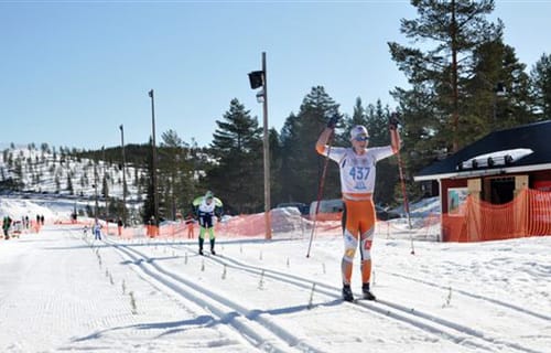 Lina och Jens höll undan i Grönklittsjakten dag 2