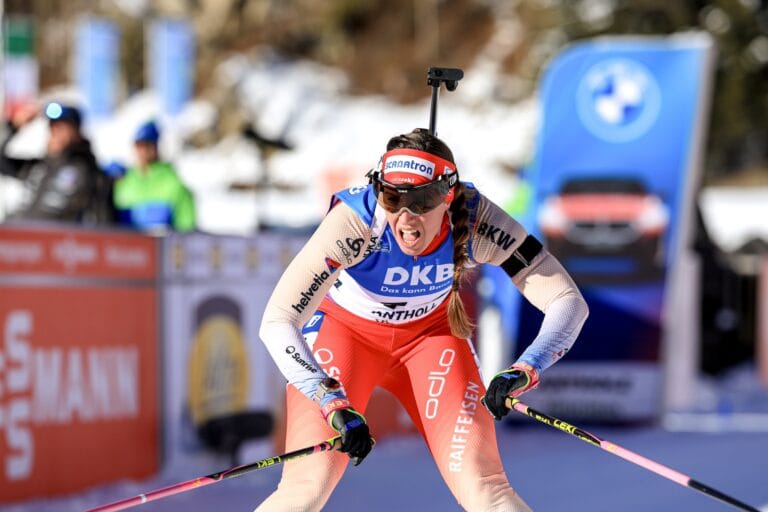 Haecki-Gross vann i Antholz – stabilt skytte av svenskorna