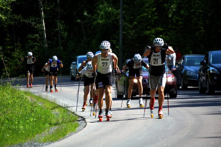 Hallstarullen, en mjölksyre-fest på Hallstaberget