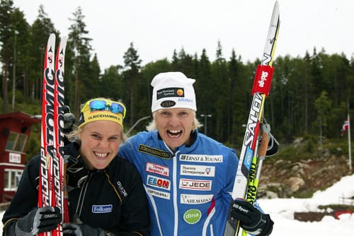 Hanna och Martin imponerade på gränsen