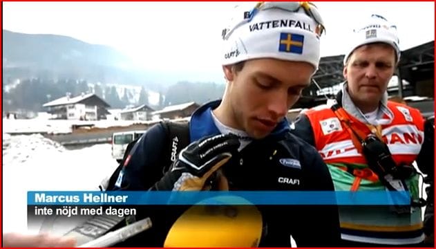 Marcus Hellner irriterad på pressen