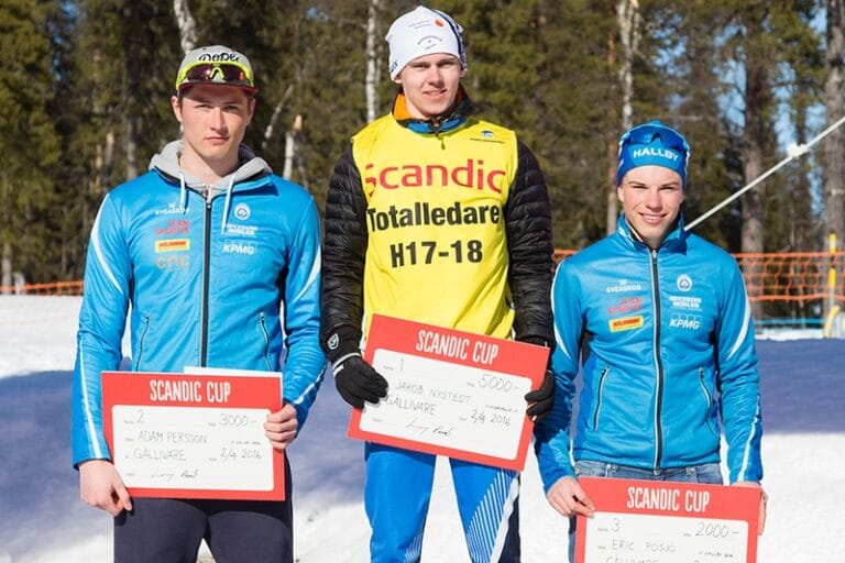 Bilder på topptre i Scandic Cup
