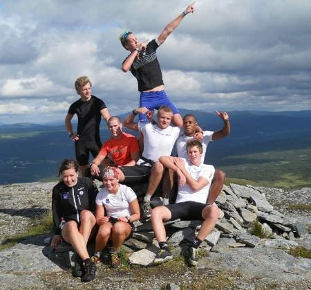 Många toppåkare i Bruksvallarna
