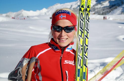 Therese Johaug påkörd av bil under rullskidstur
