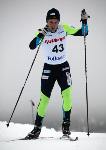 Erik Andersson vann kallt Ekebylopp i Sunne