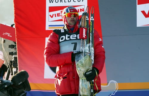 Northug hotades i Stockholm