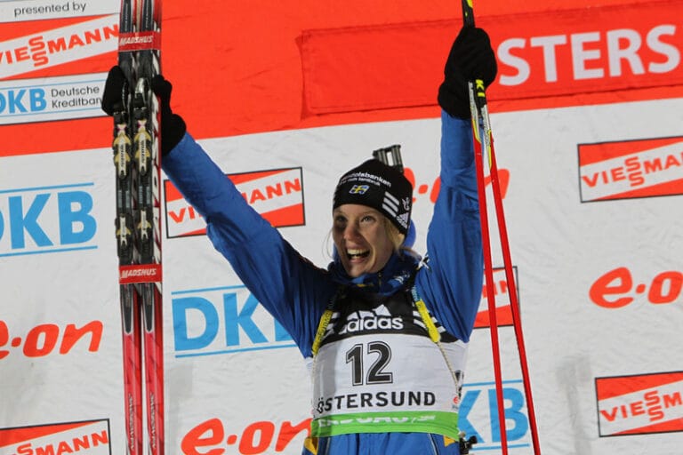 Anna-Maria Nilsson sensationell tvåa i världscupen!
