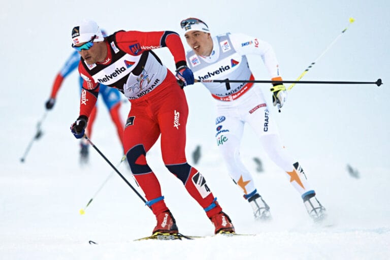Snöplig sprintfinal för Sverige