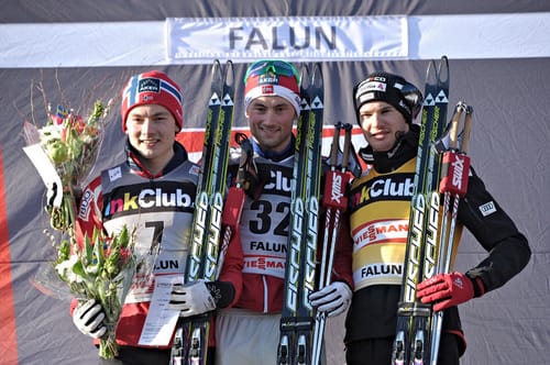 Herr-resultaten från Falun