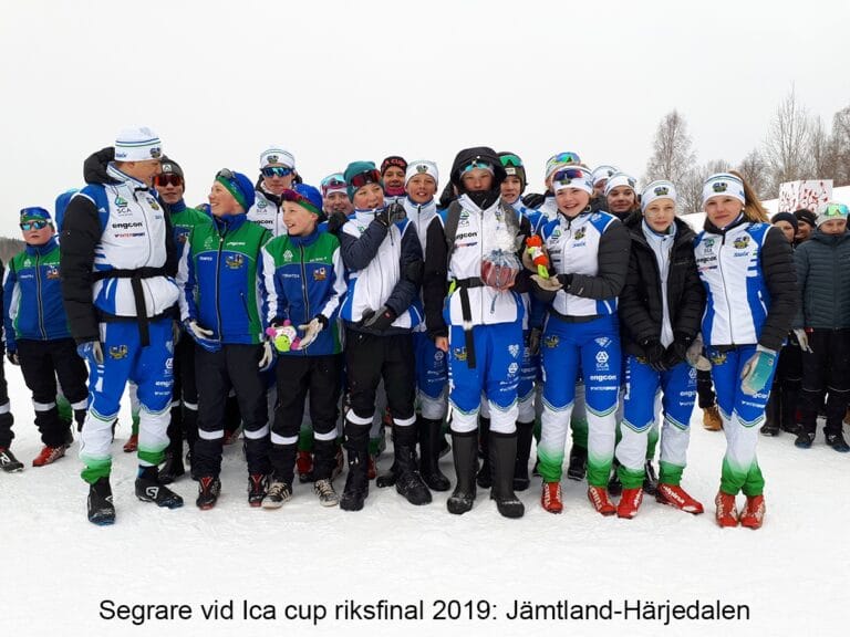 Jämtland-Härjedalen segrade i Sveriges största skidfest för ungdomar