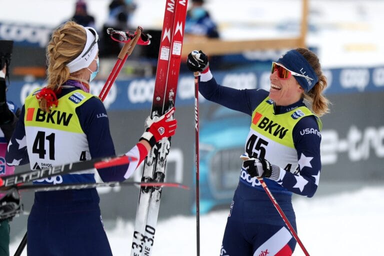 Brennan och Bolshunov skejtade snabbast i Davos