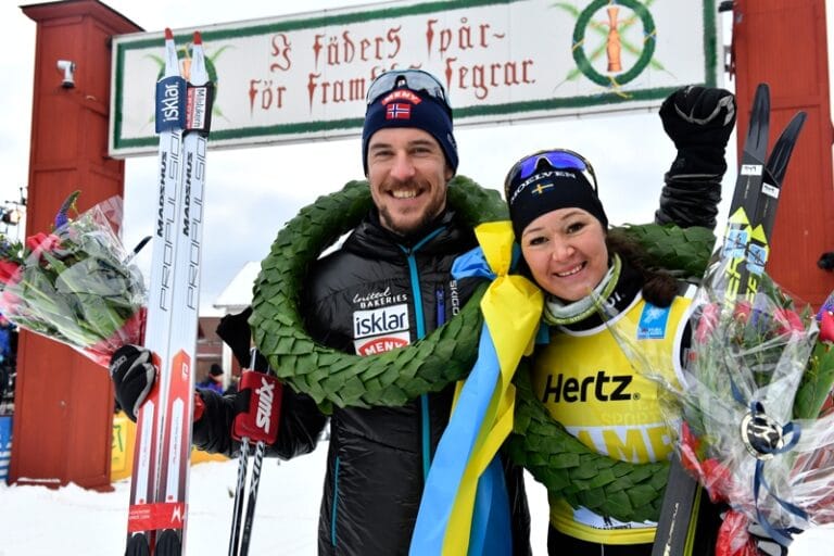 Dahl och Johansson Norgren vann Vasaloppet