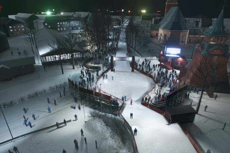 Vasaloppet flyttar målområdet närmare centrum – ny målportal byggs upp