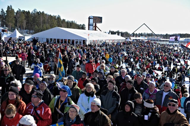Landslaget till Svenska skidspelen/ World cup final