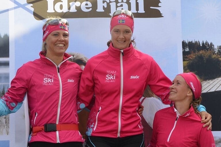 Att starta före herrarna ger nya möjligheter menar Britta