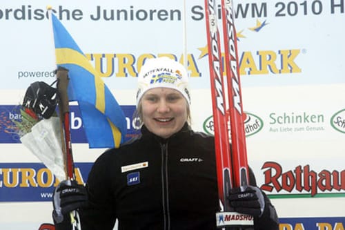 Tävlingen avbröts – Hanna höll