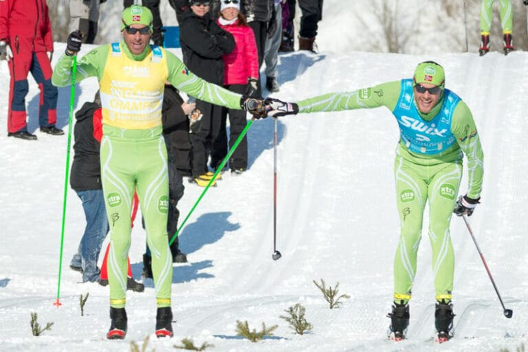 Bröderna Aukland och Boner vann Årefjällsloppet