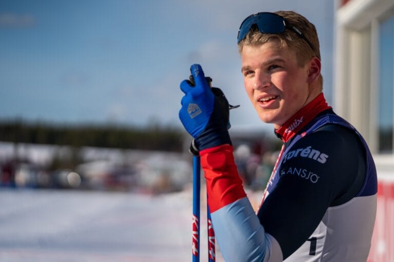 Hundra procent fokus på skidåkningen för Anger