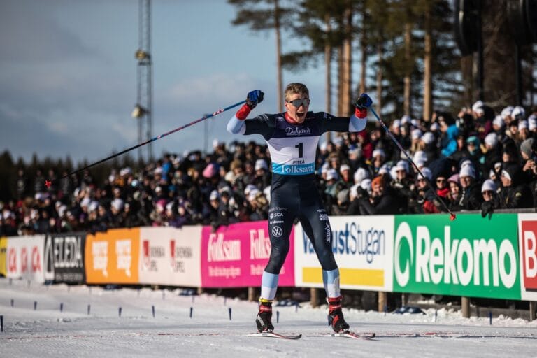 Utklassning av Edvin Anger på SM-sprinten