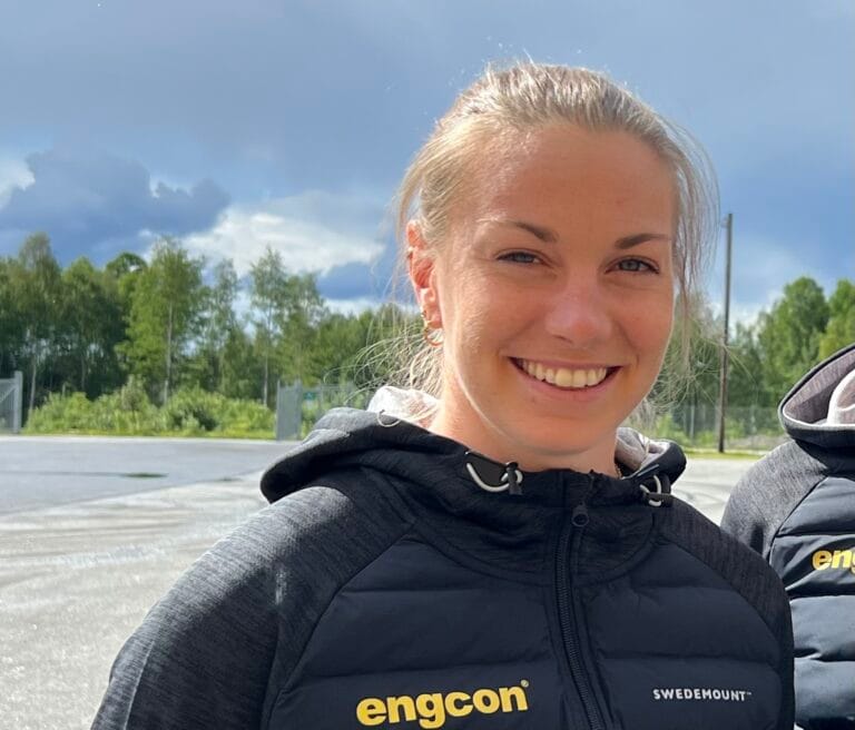 Team Engcons nyförvärv påkörd under rullskidträning