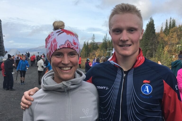 Jens Burman i fin löpform på Åre XCO Run