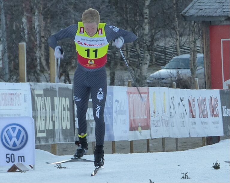 Sprintvinnare på juniorcupen i Kalix