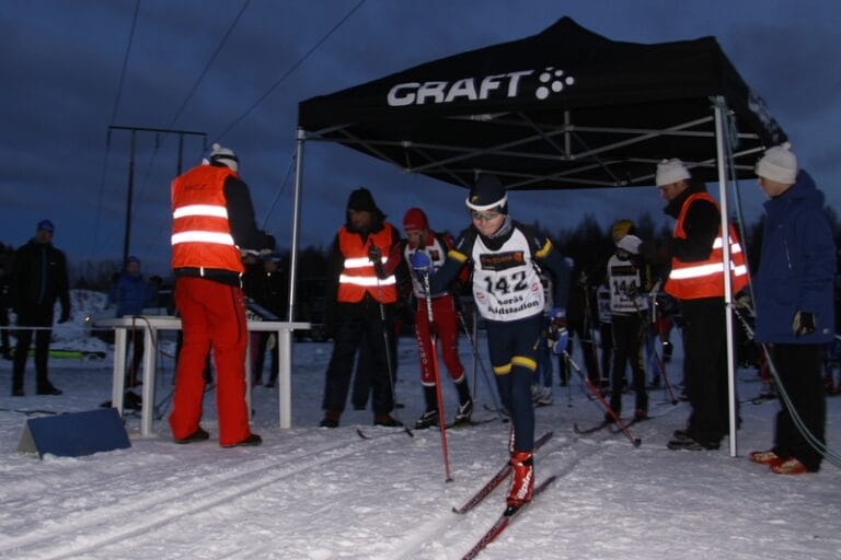 200 ungdomar i Borås Skidfestival
