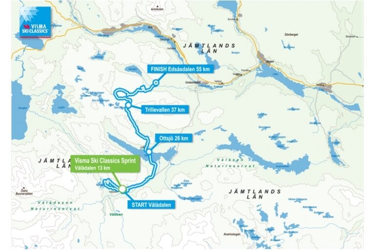 Årefjällsloppet 5.5 flyttar starten till Vålådalen