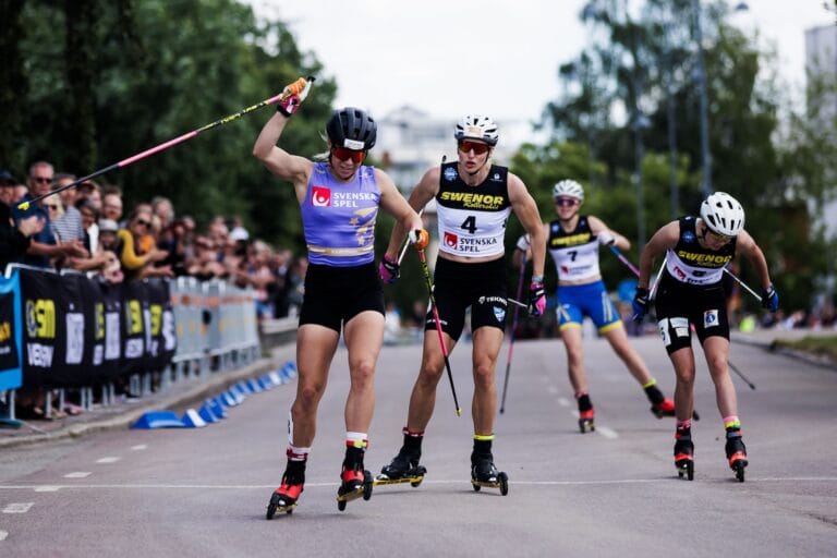 Stor dramatik både under och efter damernas SM-sprint