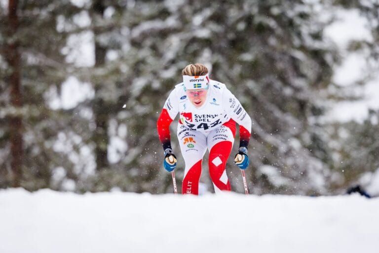 Ebba Andersson imponerade stort på distansloppet i Sollefteå