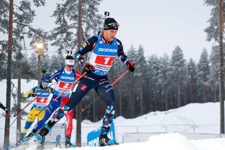 Blytung stafett för de svenska herrarna – tia efter svagt skytte