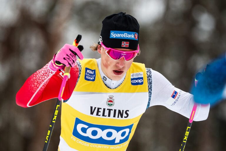 Kläbo i spännande sprint när norska cupen inleddes
