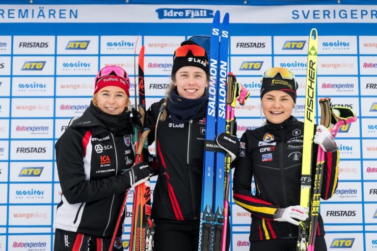 Heijdenberg skrällde sig till pallen – Elvira Öberg vann