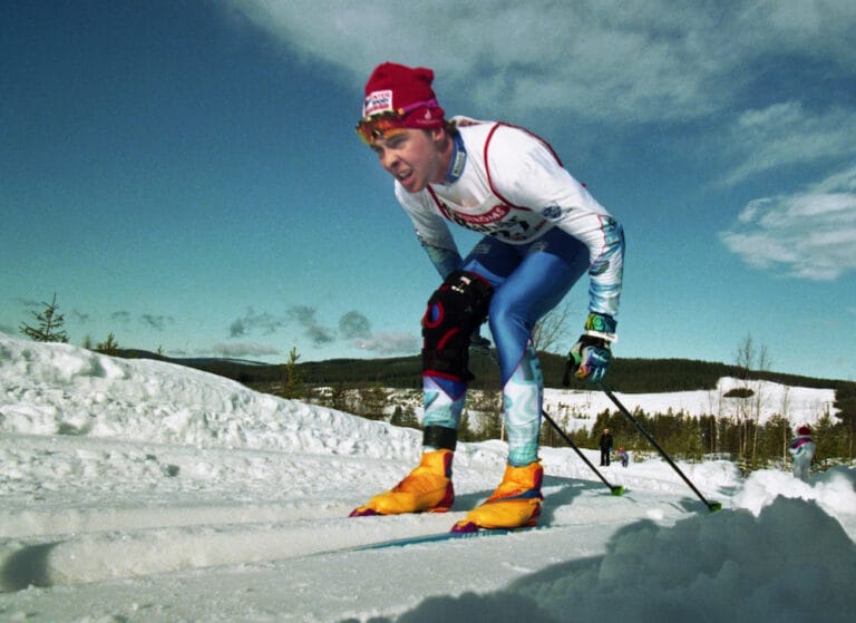 Så skrev stakande Staffan skidhistoria