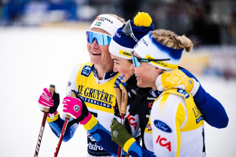 Här är den svenska truppen till sprinten i Tallinn