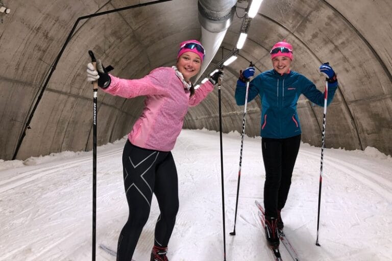 Torsbylägret för skidskyttar och längdåkare
