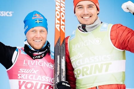 Bill Impola leder Ski Classics ungdomstävling